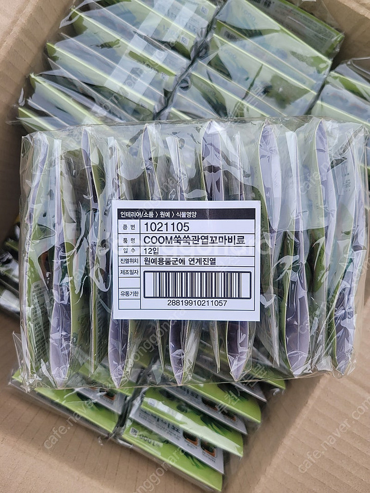 관엽식물용꼬마비료 1봉12개 총 12봉지--3